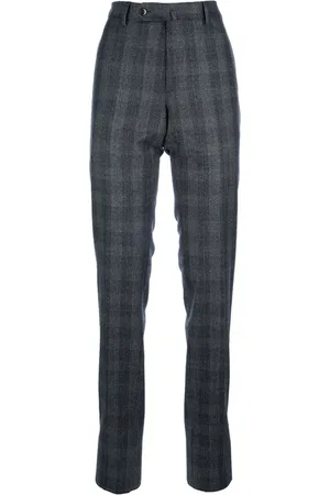 PT Torino Pantalones con motivo de cuadros príncipe de Gales