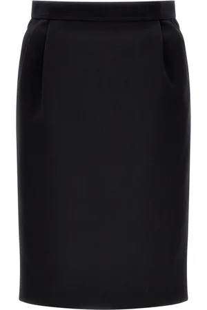 Saint Laurent Falda de algodón