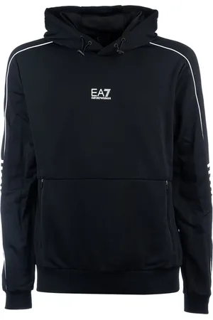EA7 Hoodie con logo estampado