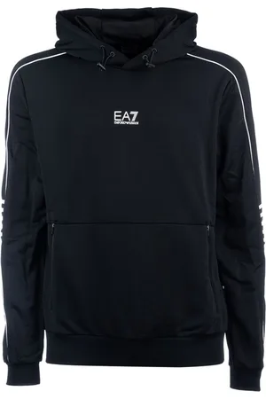 EA7 Hoodie con logo estampado