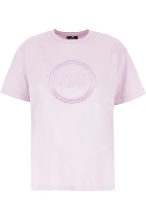 Elisabetta Franchi Playera con logo bordado