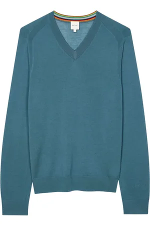 Paul Smith Suéter con cuello en V de lana merino