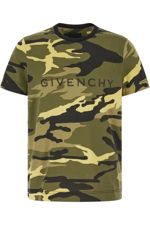 Givenchy Playera con estampado militar