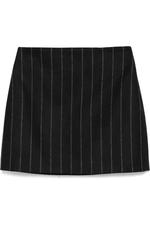 ANINE BING Falda corta Tierra
