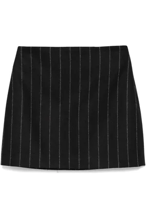 ANINE BING Falda corta Tierra
