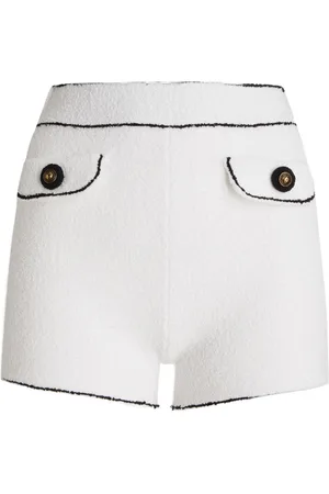 Moschino Shorts con ribete en contraste
