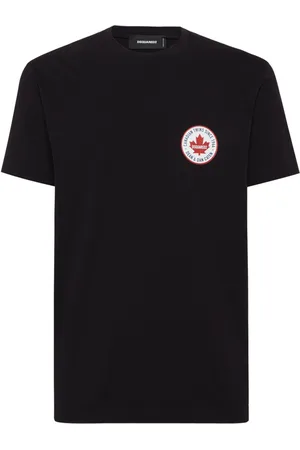 Dsquared2 Playera con parche del logo
