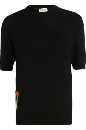 Lanvin Playera con estampado gráfico