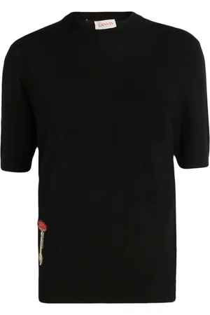 Lanvin Playera con estampado gráfico