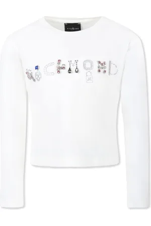 John Richmond Playera con logo y detalles