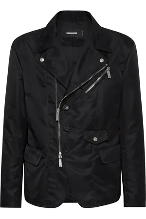 Dsquared2 Chamarra biker de satén