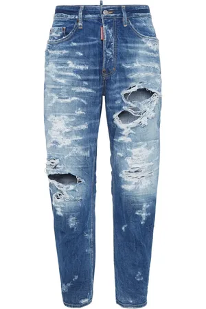 Dsquared2 Jeans rectos con efecto envejecido