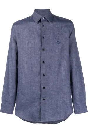 Etro Camisa con logo bordado