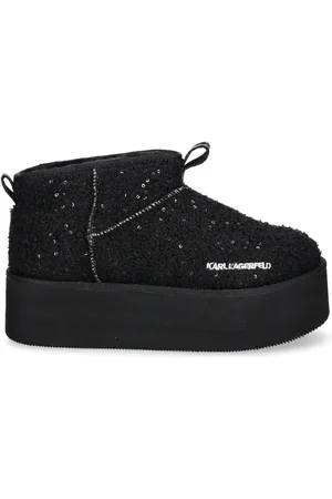 Karl Lagerfeld Botas Thermo con tacón de 55mm