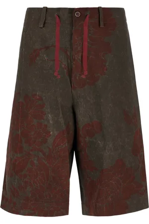 UMA WANG Bermudas con estampado floral