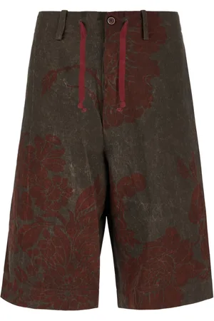 UMA WANG Bermudas con estampado floral