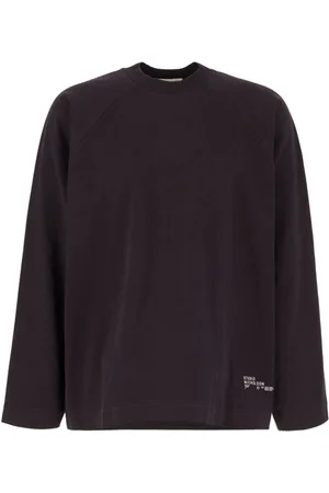 STUDIO NICHOLSON Sudadera oversize Aubergine