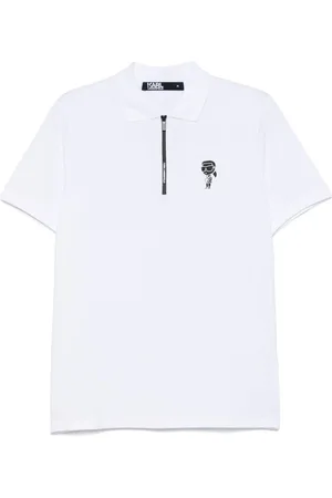 Karl Lagerfeld Playera tipo polo K/Ikonik