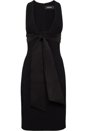 Dsquared2 Vestido lápiz con detalle de moño