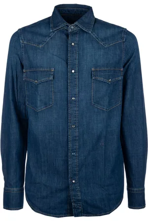 Jacob Cohen Camisa de mezclilla Camicie