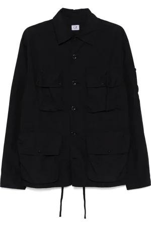 C.P. Company Camisa con detalle Lens