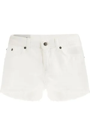 Dondup Shorts de mezclilla con placa del logo