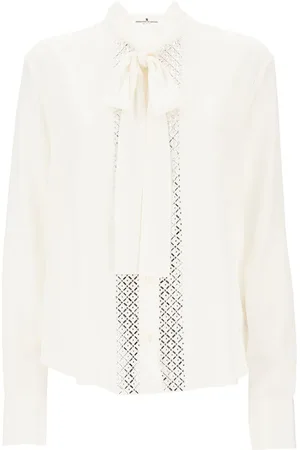 ERMANNO SCERVINO Camisa con detalles de cristal