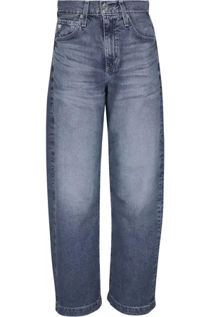 AG Jeans Jeans rectos con parche del logo