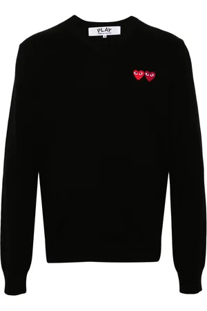 Comme des Garçons Suéter con parche de corazón
