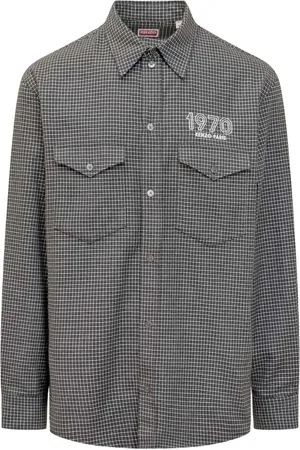 Kenzo Camisa con logo bordado