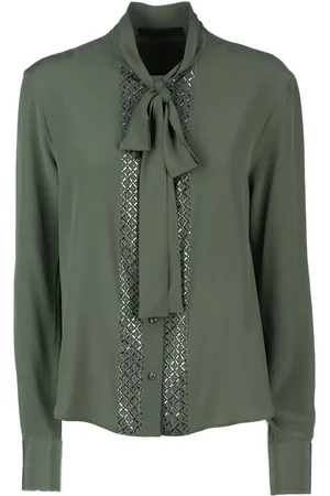 ERMANNO SCERVINO Camisa con detalles de cristal