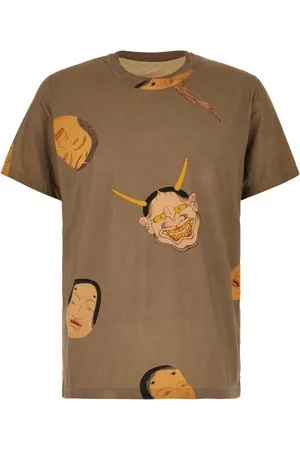 UMA WANG Playera con estampado gráfico
