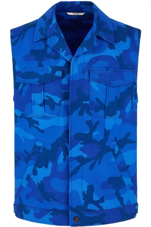VALENTINO GARAVANI Chaleco con estampado militar