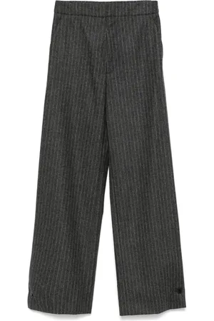 Gauchere Pantalones palazzo con estampado de rayas diplomáticas