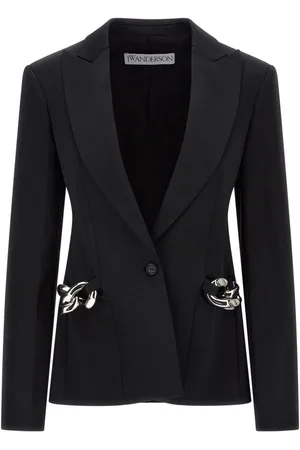 J.W.Anderson Blazer con detalle de cadena de eslabones