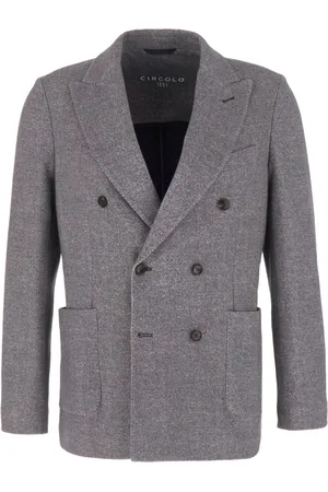 Circolo Blazer con efecto mélange