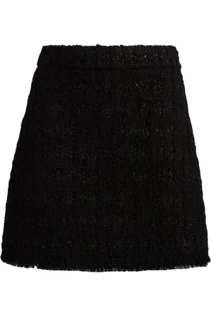 Tory Burch Falda corta de tweed