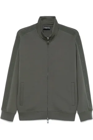 Emporio Armani Sudadera con ribete del logo