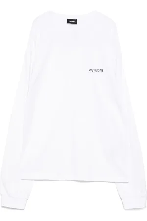 We11 Done Playera con logo y cuenta