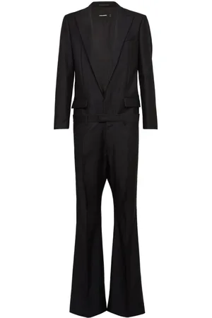 Dsquared2 Jumpsuit con solapas de pico