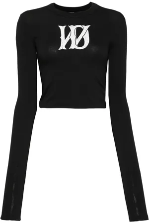 We11 Done Playera corta con logo estampado