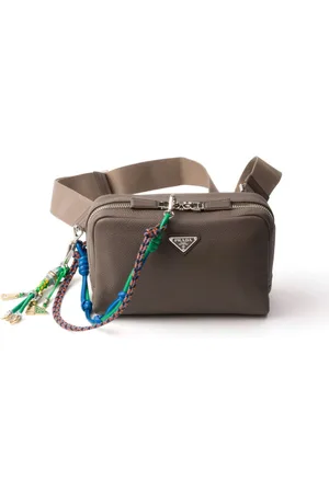 Prada Bolsa de hombro con detalle de truco
