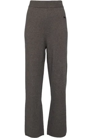 Izzue Pantalones rectos tejidos