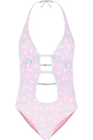 Frankies Bikinis Traje de baño con estampado Daisy Dream