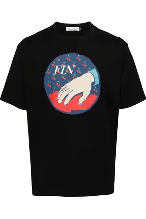 UNDERCOVER Playera con cerezas estampadas