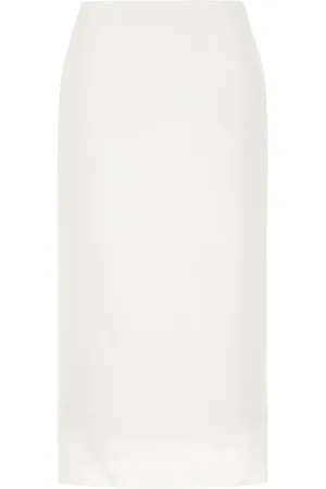 Sportmax Falda lápiz con cintura alta