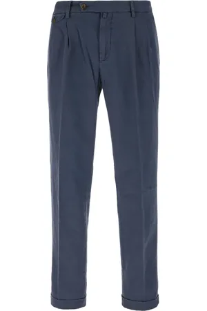 BRIGLIA Pantalones con motivo de cuadros príncipe de Gales