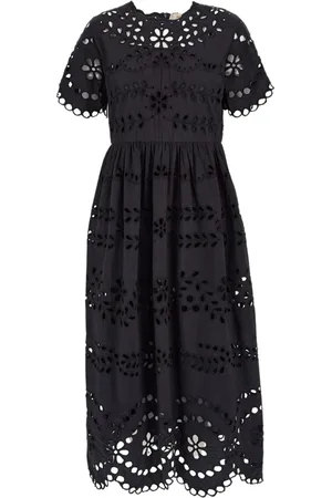 Jucca Vestido con bordado inglés