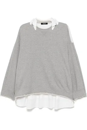UNDERCOVER Sudadera con diseño patchwork