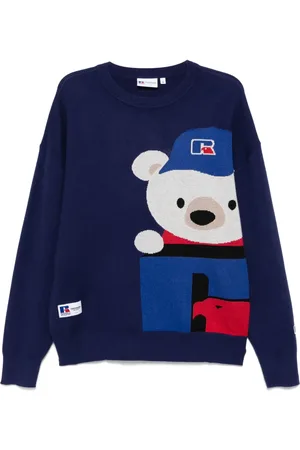 Chocoolate Suéter con motivo de oso en jacquard